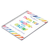 Beste leraar Hartelijk dank dat u ons helpt Notiti Notitieboek (Linkerzijde)