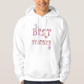 Beste leraar hoodie (Voorkant)