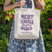 Beste Leraar In De Wereld Leraar Waardering Tote Bag