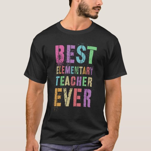 Beste leraar in het basisonderwijs K 5 T-shirt (Voorkant)