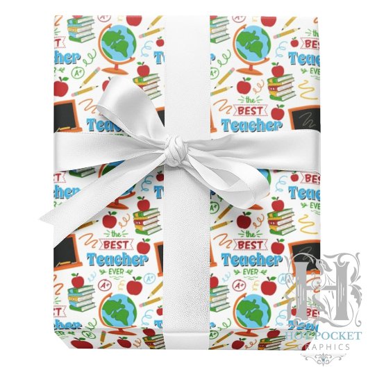 Beste leraar inpakpapier