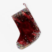 Beste leraar kleine kerstsok (Achterkant (Hangend))