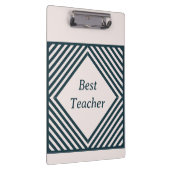 Beste leraar klembord (Rechts)