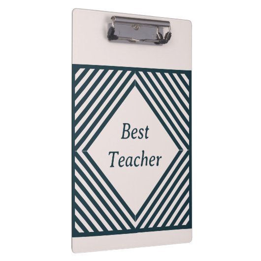 Beste leraar klembord (Rechts)