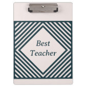 Beste leraar klembord (Voorkant)