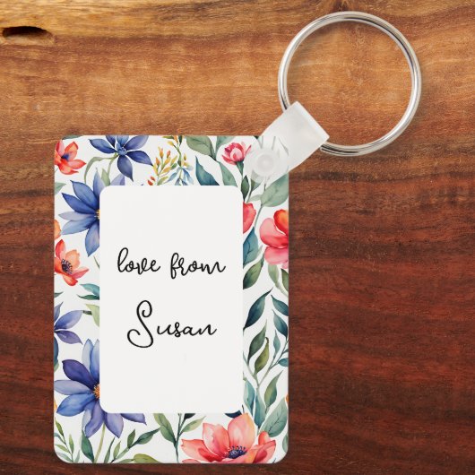 Beste leraar leert vanuit het hart en niet uit het sleutelhanger (Achterkant)