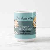 Beste leraar-leraar, PERSONALIZED Thankyou gift Koffiemok (Center)