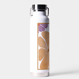 Beste Leraar Moderne Waterverf Bloemen Waterfles