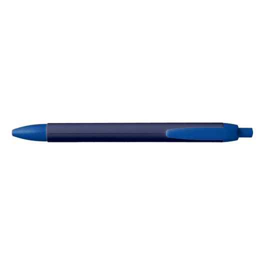 Beste leraar Naam toevoegen Blauw gestructureerd Zwarte Inkt Pen (Achterkant)