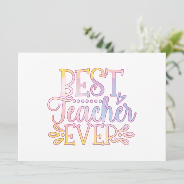 Beste leraar ooit (Staand voorkant)