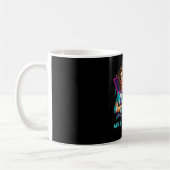 Beste Leraar Ooit! Aangepaste 80s Retro met HAAR N Koffiemok (Links)