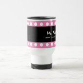 Beste leraar ooit aangepaste kleurenpols A01 Reisbeker (Center)