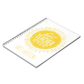 Beste leraar ooit, aangepaste laptop notitieboek (Linkerzijde)