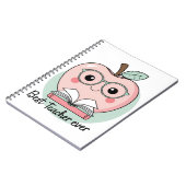 Beste leraar ooit Apple Design Notitieboek (Linkerzijde)