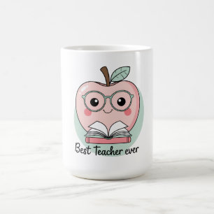 Beste Leraar Ooit Apple Ontwerp Koffiemok