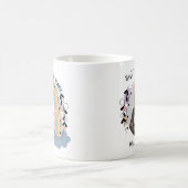 Beste leraar ooit Boho Rainbow Foto Koffiemok (Center)