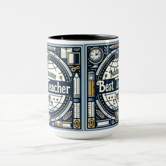 Beste leraar ooit cadeau Mok (Midden)