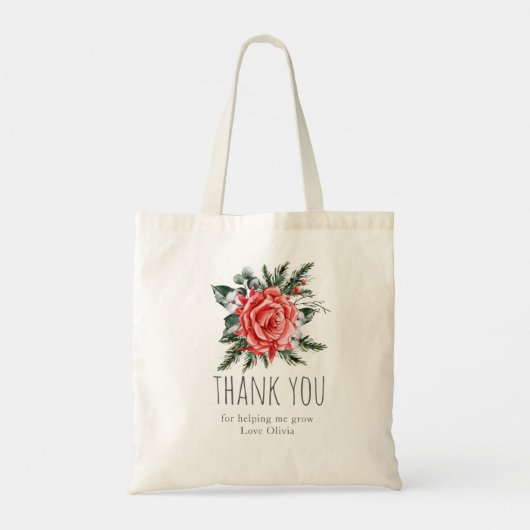 Beste leraar ooit cadeau tote bag (Achterkant)