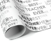 Beste leraar ooit cadeaupapier (Rol Hoek)