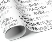 Beste leraar ooit cadeaupapier (Rol Hoek)