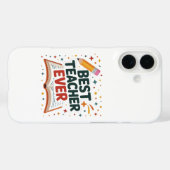 Beste leraar ooit Case-Mate iPhone case (Achterkant (horizontaal))
