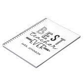 Beste leraar ooit - Cute Teacher Appreciation Notitieboek (Linkerzijde)