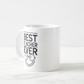 Beste leraar ooit "Dag van de Leraar" Koffiemok (Voorkant links)
