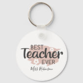 Beste leraar ooit esthetische leraar waardering sleutelhanger (Voorkant)