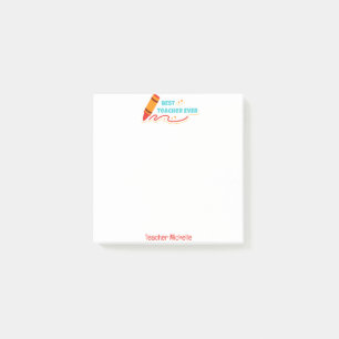 BESTE LERAAR OOIT GEPERSONALISEERD POST-IT® NOTES