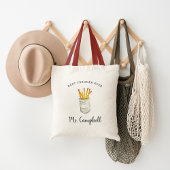 Beste leraar ooit | Gepersonaliseerd Tote Bag