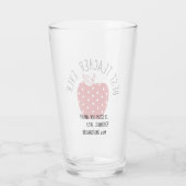 Beste leraar ooit glas (Achterkant)