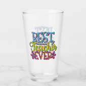 Beste leraar ooit glas (Achterkant)