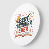 Beste leraar ooit grote klok (Hoek)