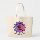 Beste leraar ooit! grote tote bag (Voorkant)