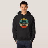 Beste Leraar Ooit Hoodie (Voorkant volledig)