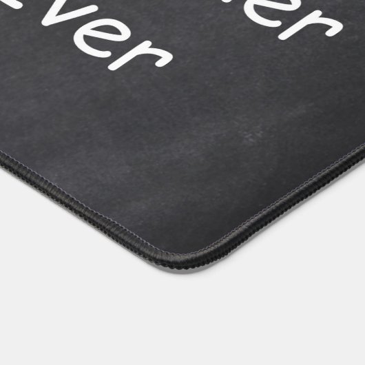 Beste leraar ooit kerkborddecoratie bureaumat (Hoek)