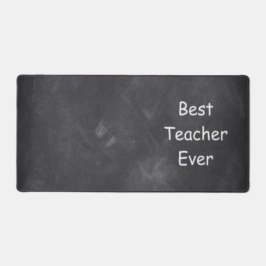 Beste leraar ooit kerkborddecoratie bureaumat (Voorkant)