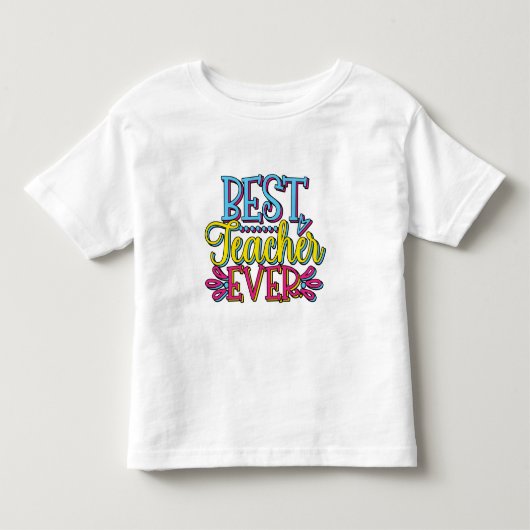 Beste Leraar Ooit Kinder Shirts (Voorkant)