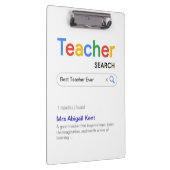 Beste leraar ooit Klemborden Zoekmachine Resultaat (Rechts)