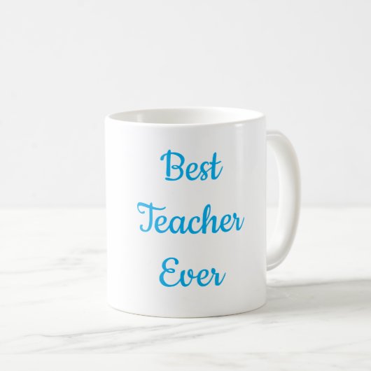 Beste Leraar Ooit Koffiemok (Voorkant rechts)