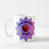 Beste leraar ooit! koffiemok (Links)