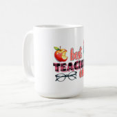 Beste Leraar Ooit Koffiemok (Voorkant links)