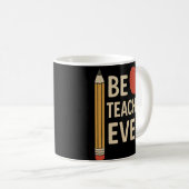 "Beste leraar ooit" Koffiemok (Voorkant rechts)