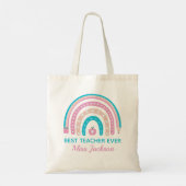 Beste leraar ooit - Leerlingenwaardering Tote Bag (Achterkant)