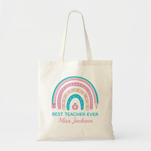 Beste leraar ooit - Leerlingenwaardering Tote Bag (Voorkant)