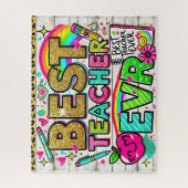 Beste Leraar Ooit Legpuzzel (Verticaal)