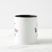 'Beste Leraar Ooit' Leraar Bedank Geschenk Mok (Midden)