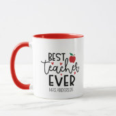 Beste Leraar Ooit Lerarendag Mok (Links)