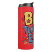 Beste Leraar Ooit Lerarendag Thermosbeker (Gedraaid links)