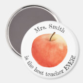 "beste leraar ooit" magneet (Voorkant / Achterkant)